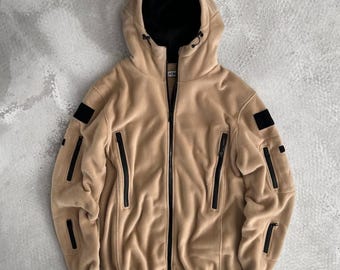Men’s Fleece Sweatshirt with Hood – Warm Casual Streetwear Pullover