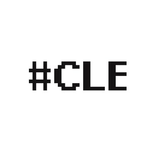 Hashtag CLE cross stitch pattern