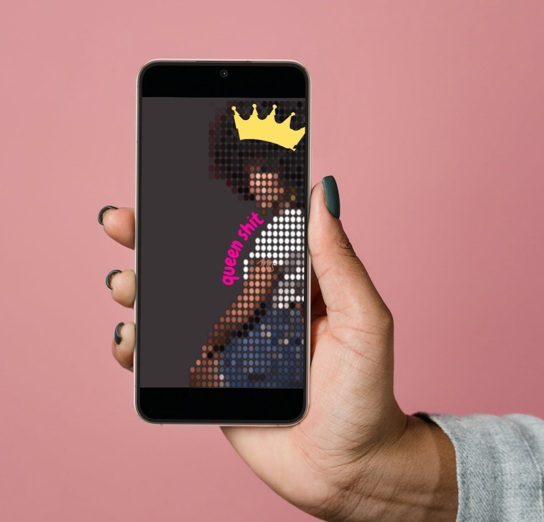 Black Women Phone Wallpaper Black Women Wallpaper Digital Download