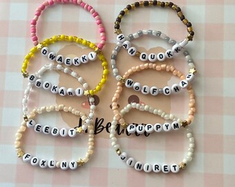 2pcs Bracelet SK,Bracelets Couple Bracelet,Kpop Bracelets En