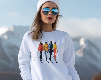 Apres Ski sweater, Apres Ski sweatshirt, Ski Sweatshirt, Ski Pullover, Ski Jacket, Ski Gift, Winter Jacket, Apres, Bachelorette Ski Sweater