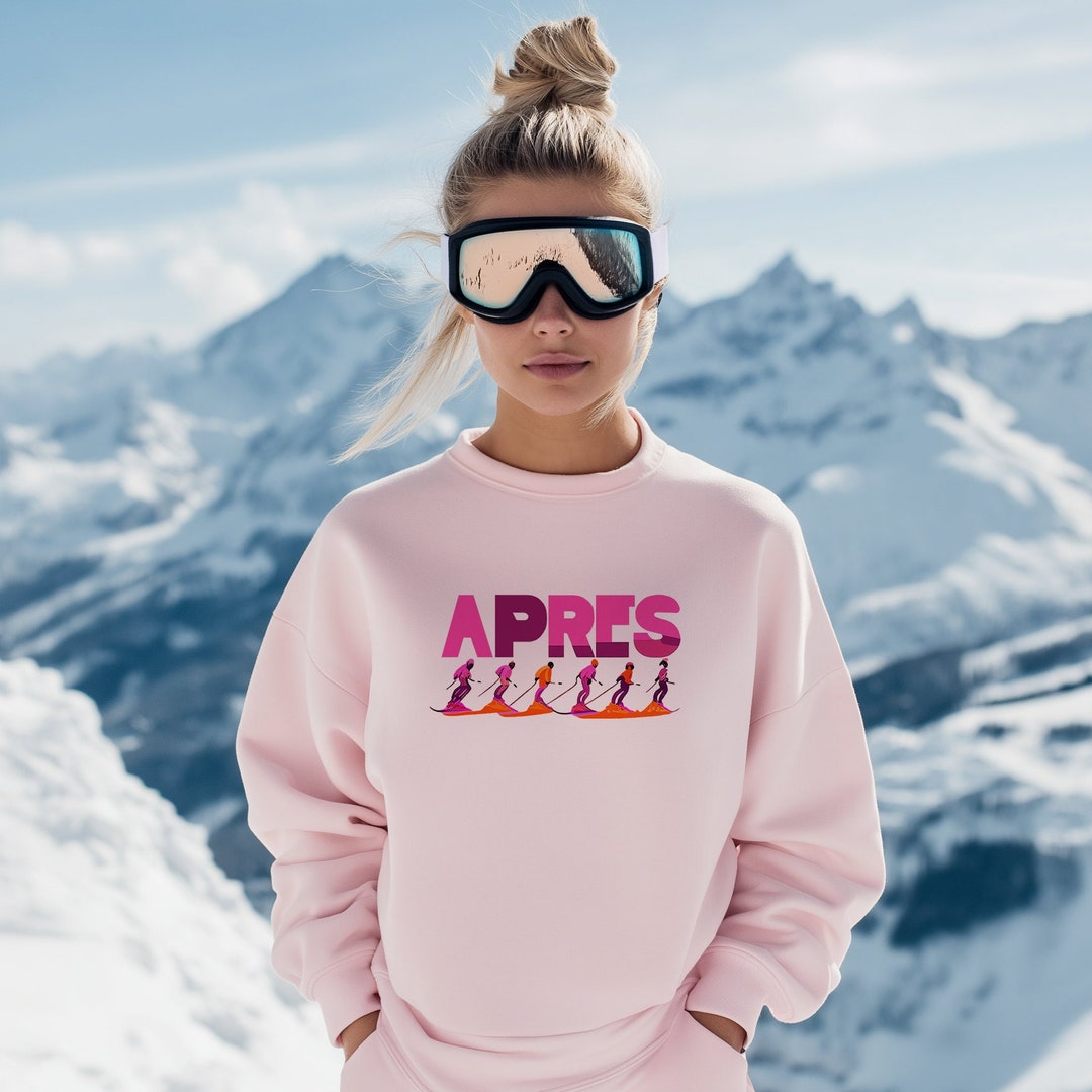 Après Ski Club, Apres Ski Sweater, Apres All Day Ski Sweatshirt