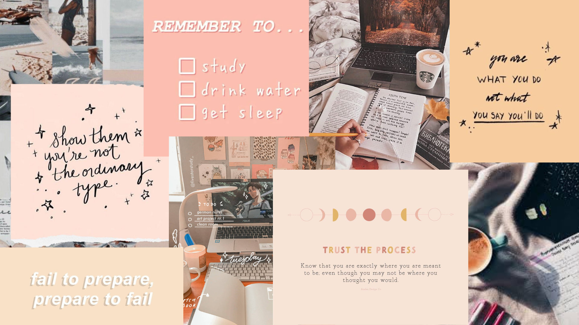 Study Motivation Wallpaper Etsy