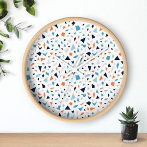 Geometric Wall Clock