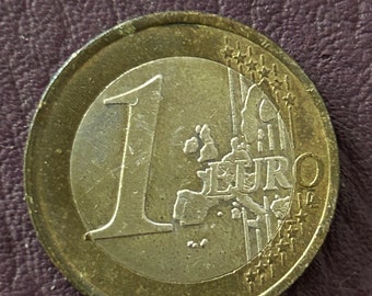 5 munten 1Euro Zeldzame RF