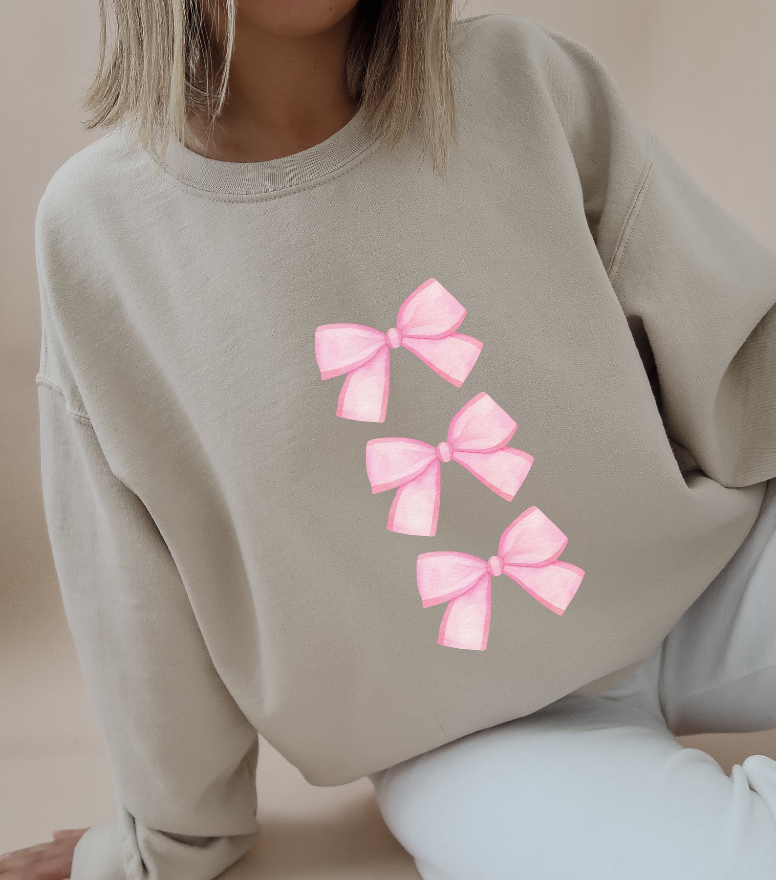 Women's Fashion Bow Sweater