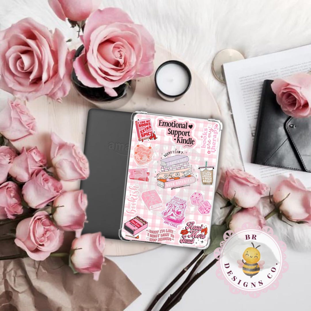 Pink Aesthetic Kindle Insert | Bookish Ereader Insert | Spicy Smut ...