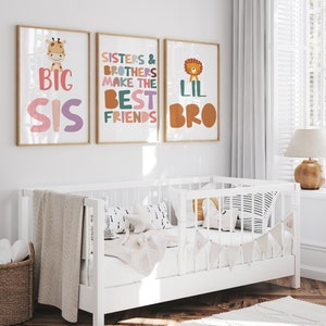 Set of 3 Playroom Prints, Playroom Wall Decor, Playroom Art, Kids Wall Decor, Toddler Room Decor, Toddler Playroom, Wall Art for Kids,