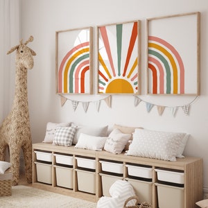 Rainbow, Baby, Kids, Playroom,