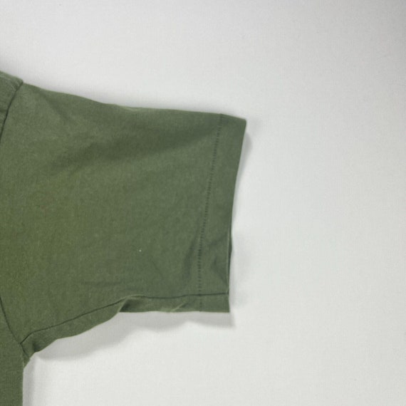 Vintage 90s Single Stitch Faded Blank T Shirt XS … - image 3