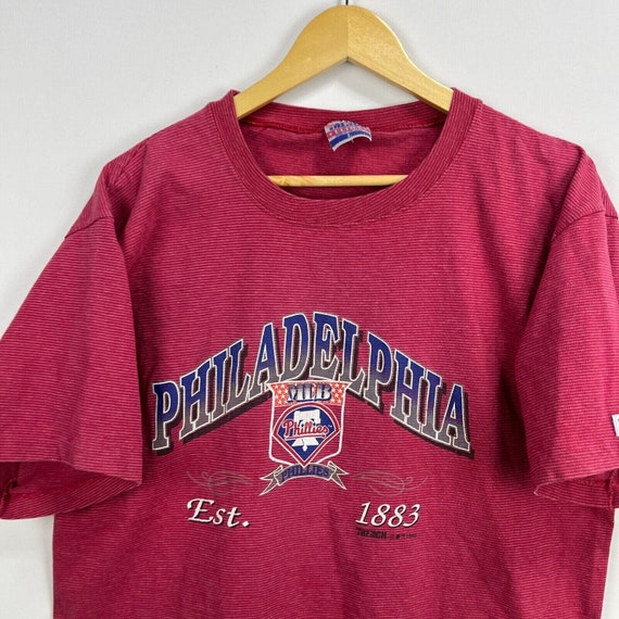 Vintage 90s Philadelphia Phillies Philly T Shirt … - image 2
