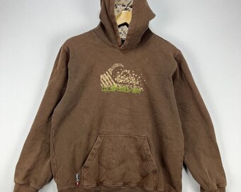 Vintage Y2K Quiksilver Hoodie Small