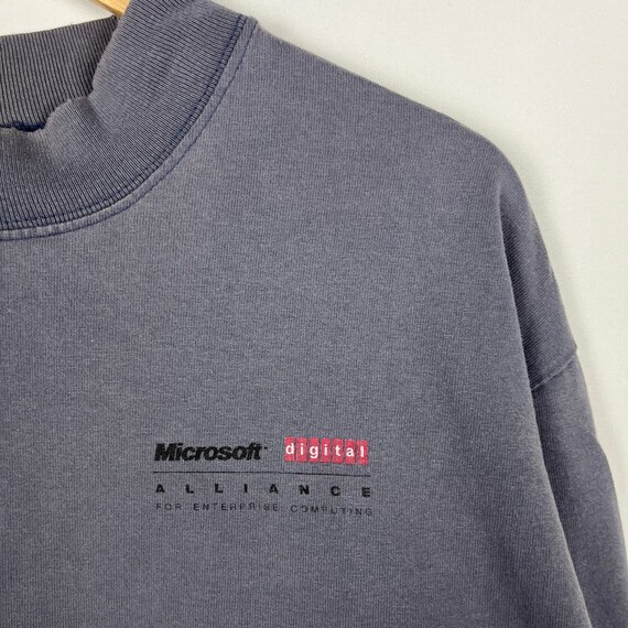 Vintage 90s Microsoft Windows Longsleeve Shirt XL - image 7