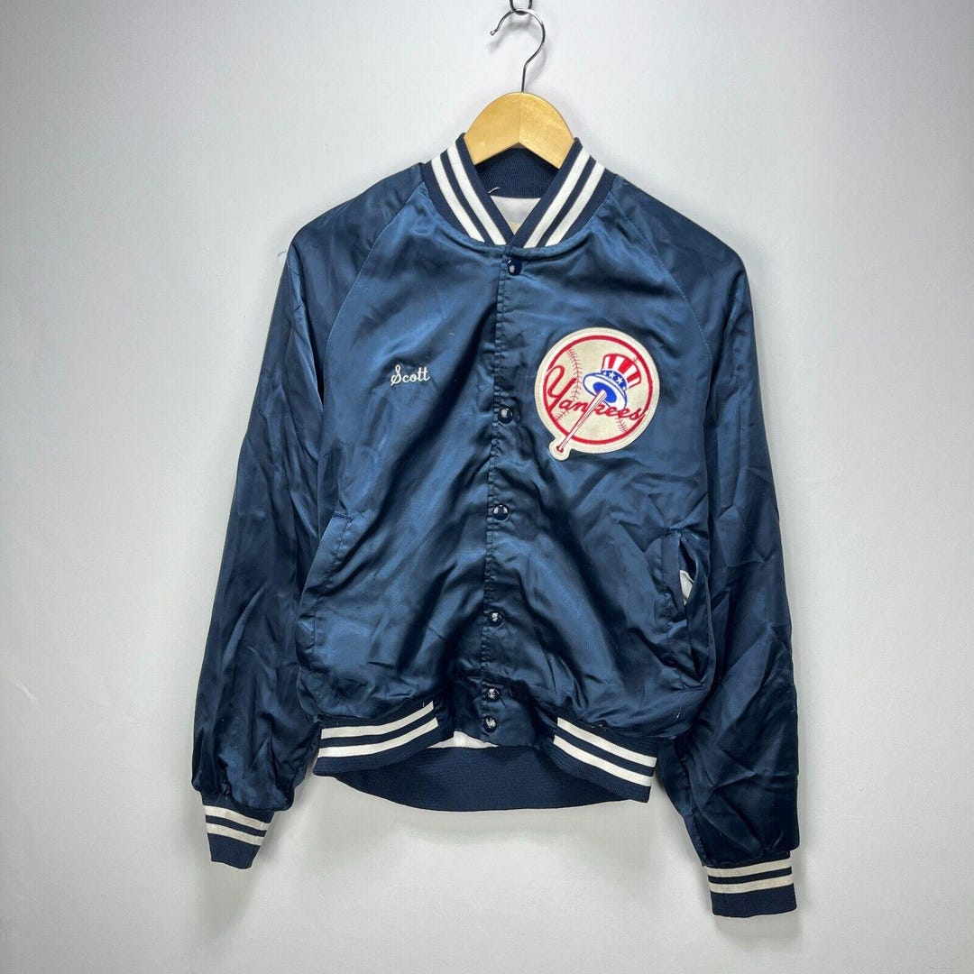 Veste Vintage Chalk Line New York Yankees - Taille S - Bleu - Style Aaron Judge - Rare