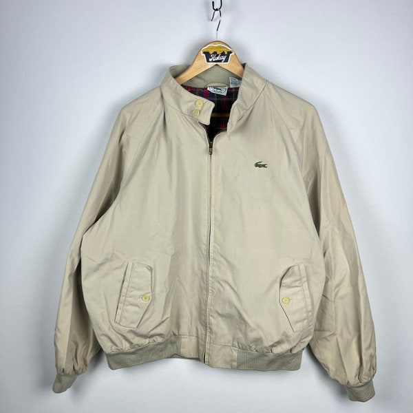 Vintage 90s Lacoste Harrington Jacket XL