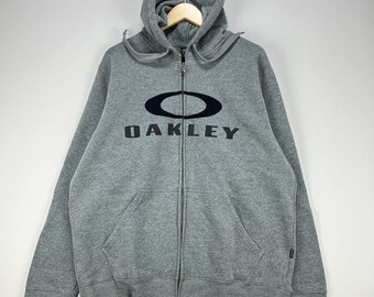 Vintage Oakley Hoodie Zip up XL