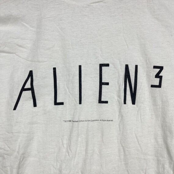 Vintage 90s Alien 3 Promo Movie t Shirt XL - image 3