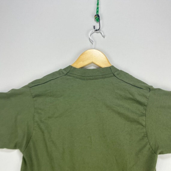 Vintage 90s Single Stitch Faded Blank T Shirt XS … - image 9