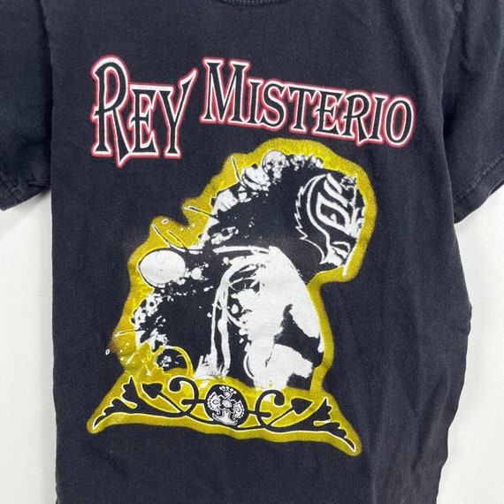 Vintage Y2K Rey Mysterio T shirt XS WWE - image 2