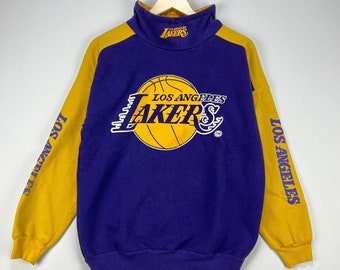 Vintage 90s Los Angeles Lakers Sweatshirt Large Kobe