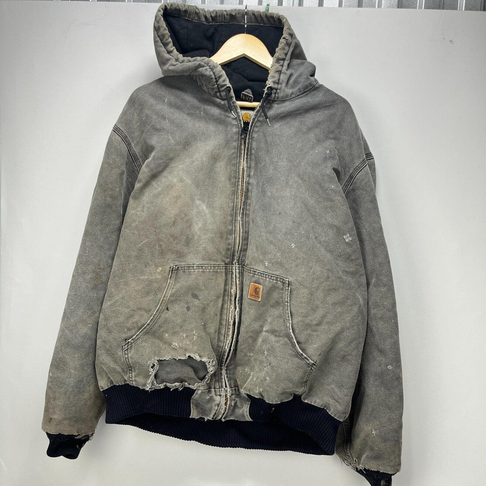 Carhartt thermal lined hooded jacket sale