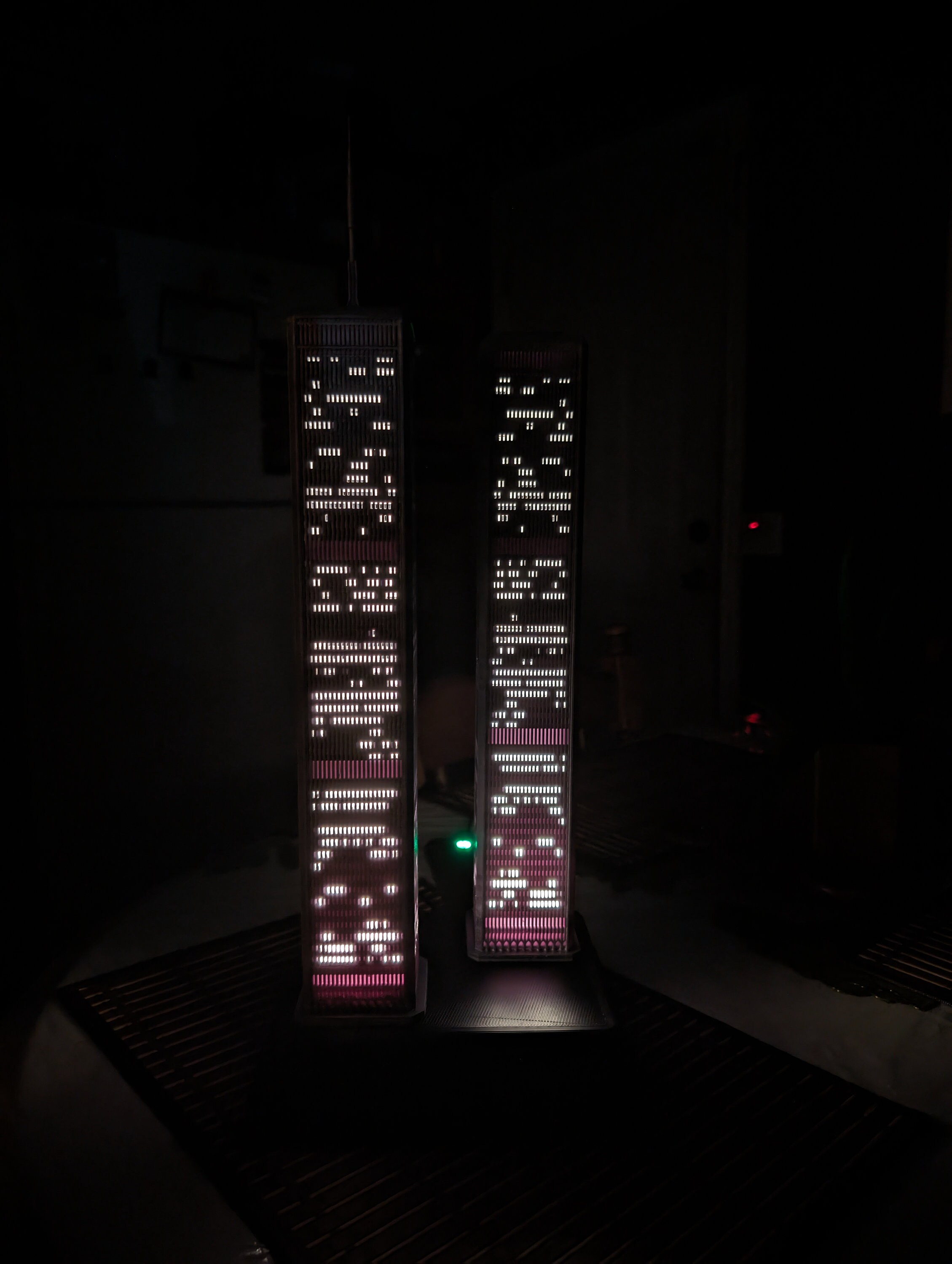 World Trade Center - Twin Towers Gift ( Illuminating) - Etsy