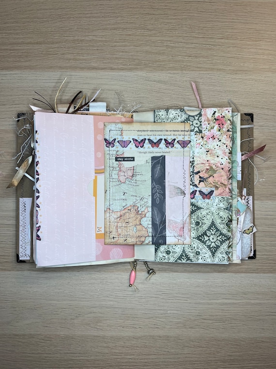 JUNKJOURNAL✤ファイル＆Journalセット♡ July FREEBIE for Junk Journal Fix with SunflowersAndDors
