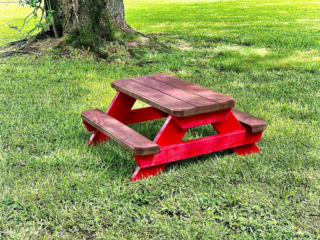 Mini Picnic Table, Picnic Table Etsy