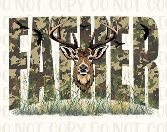 Deer Hunter Dad PNG, Deer Hunter Father png, Fathers day png, Deer Hunting png, Dad Shirt Design, Rad Hunter Dad png