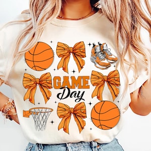 Basketball Png, Basketball Game Day Png, Basketball Mama Png, Basketball Mom Png Sublimation, Coquette Basketball Png Shirt Design, Game Day
