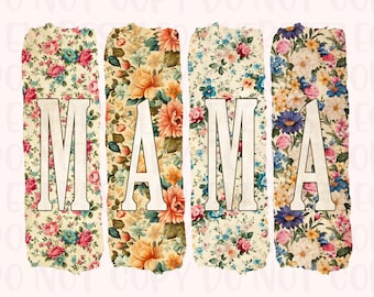 Floral Mama PNG, Mama PNG, Mothers Day Png, Mama Varsity Png, Floral Spring Png, Gift for Mom, Mother, Boho Mama Shirt Design