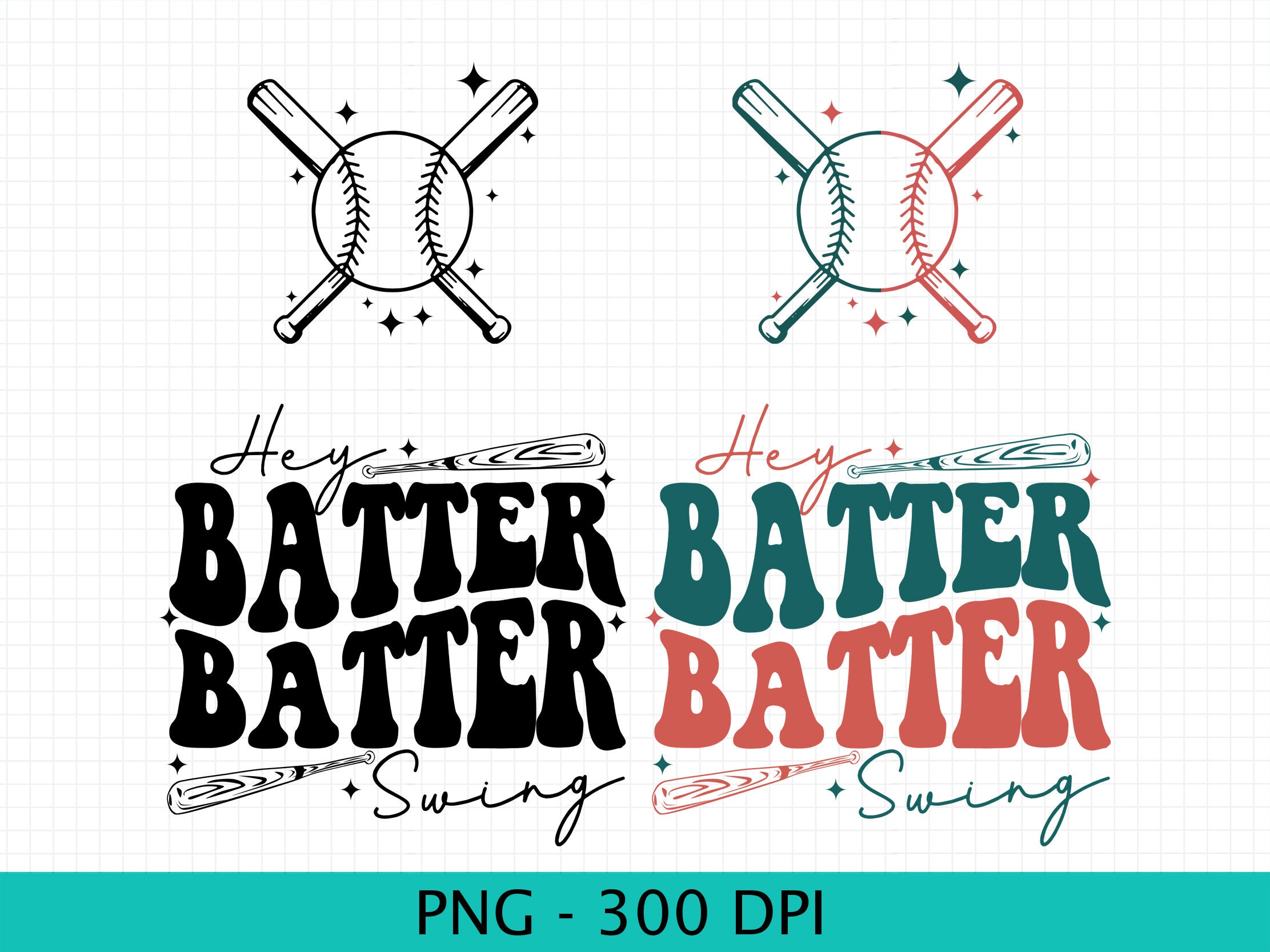 Hey Batter Batter Swing Png - Baseball Png - Retro baseball Png - Baseball png - Summer retro svg - Baseball mom Png - Groovy svg - Png