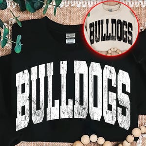 Bulldogs Png, Trendy Bulldog Mascot PNG, Bulldogs Mama Shirt Design, Bulldogs Fan, Bulldogs Mascot Digital, Trendy Team Shirt Design Women