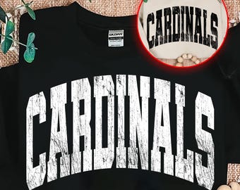 Cardinals Png, Trendy Cardinals Mascot PNG, Team PNG, School, Mascot Team name, Fall, Sport, School Spirit, Cardinals Mama Shirt Design