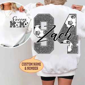 Personalized Soccer Mom PNG, Faux Glitter Png, Gameday Soccer Png, Soccer Player Png, Soccer Mama Png, Soccer Season Png, Digital Download