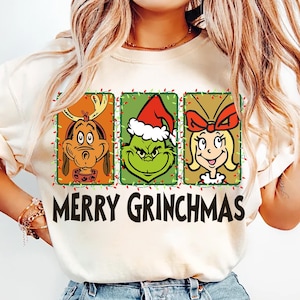 Grincmas Christmas PNG, Green Guy Png, Christmas Movie Character Png, Retro Christmas Shirt PNG, Vitage Grinc Sublimation Design
