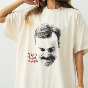 Chemise Il y aura du sang, T-shirt Daniel Plainview, Chemise citation de film gothique, Vêtements de film culte, T-shirt esthétique sombre, Cadeau pour cinéphile
