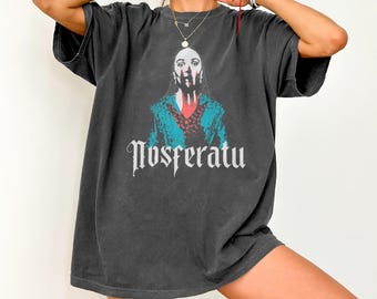 Nosferatu T-Shirt – Kult Gothic Horror Vampir Kino T-Shirt