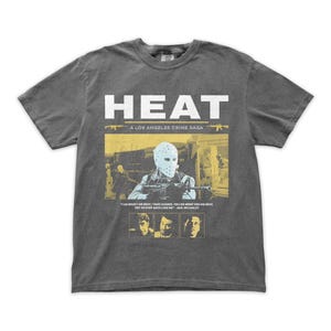 Heat Crime Cinema T-shirt – Cult 90s Heist Film-T-shirt