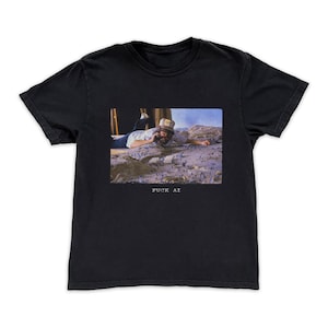 Klassisches FilmMaking Spielberg inspiriertes Film-T-Shirt - Praktische Effekte über KI