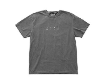 Interstellar STAY T-Shirt – Minimalist Sci-Fi Cinema Tee