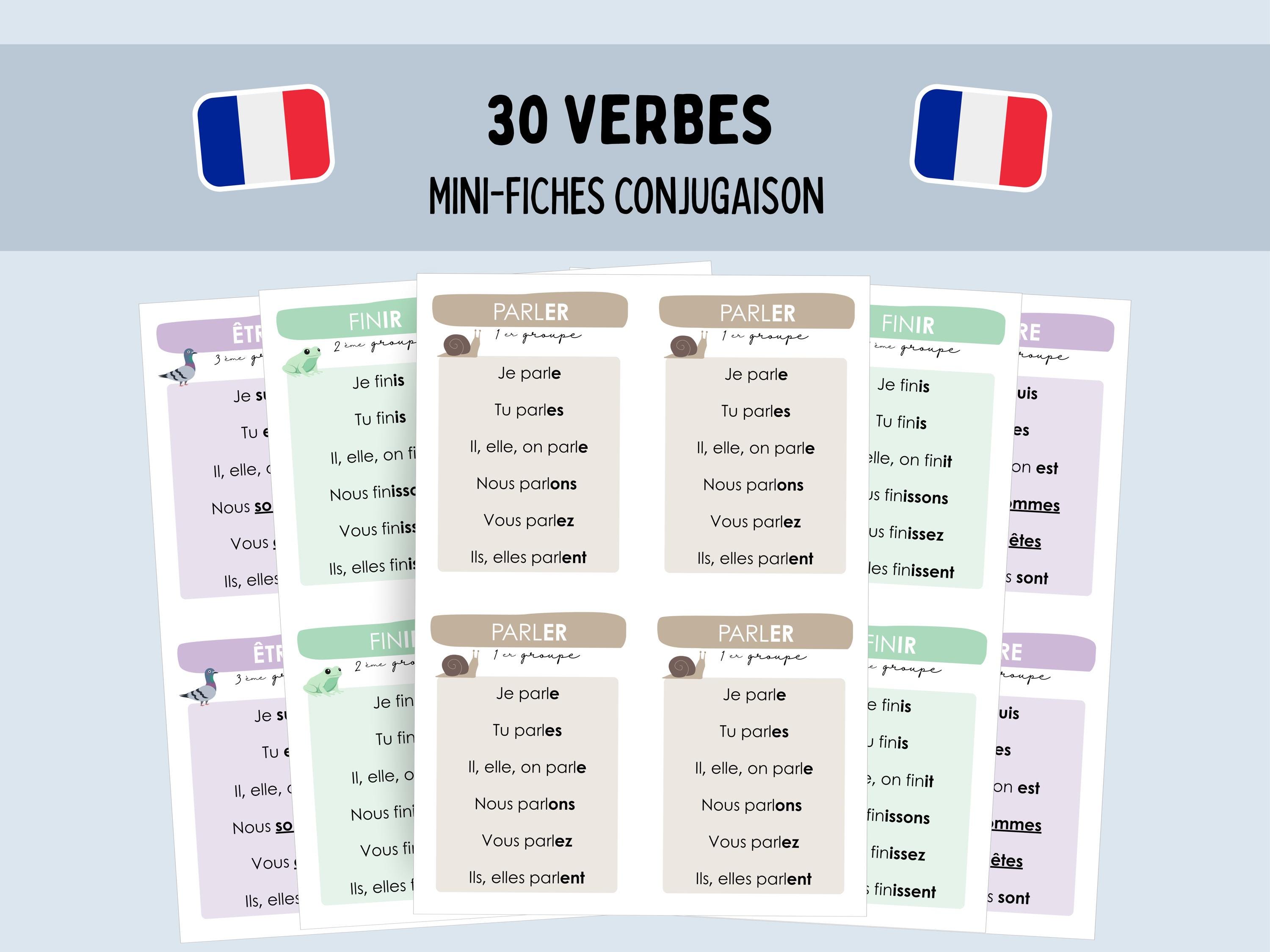 English conjugations - Etsy.de