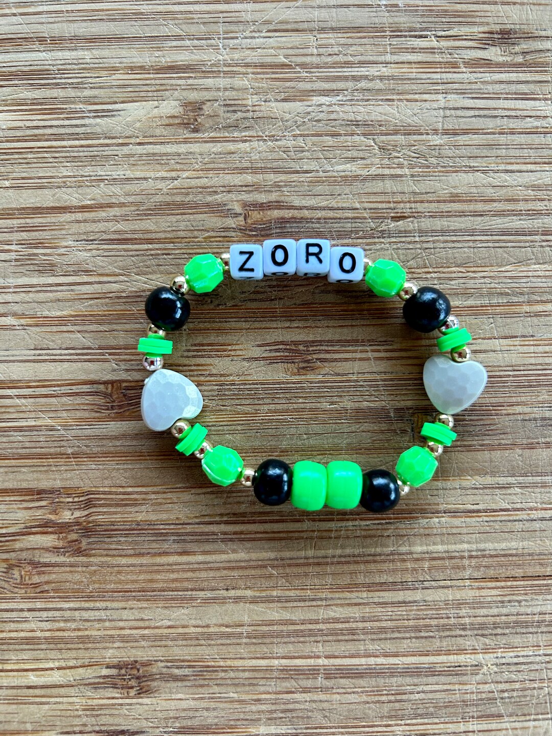 ONE PIECE ZORO Bracelet Etsy