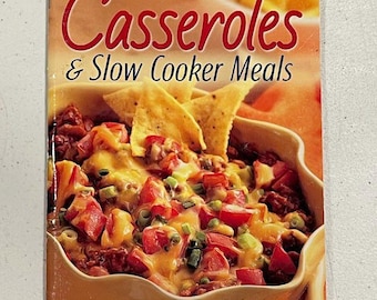 Vintage 2004 March Classic Better Crocker Cookbooks #206 Casseroles and Slow Cooker Meals