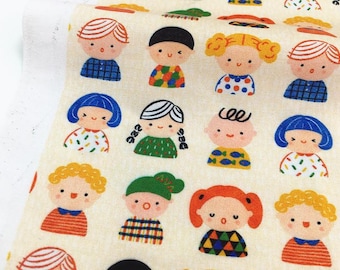 Tessuto per bambini con cartoni animati Tessuto in cotone 100% a metà iarda