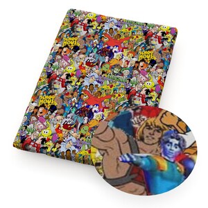 Winnie the Pooh Fabric Pooh Bear Eeyore Tigger Piglet Fabric Cartoon Anime Polyester Cotton Fabric By The Half Yard