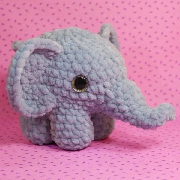 Elephant Plushie Crochet