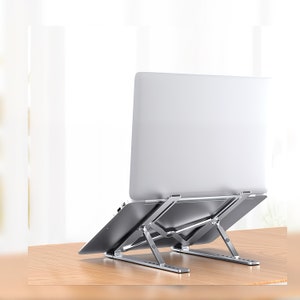 Soporte plegable de aluminio para ordenador portátil