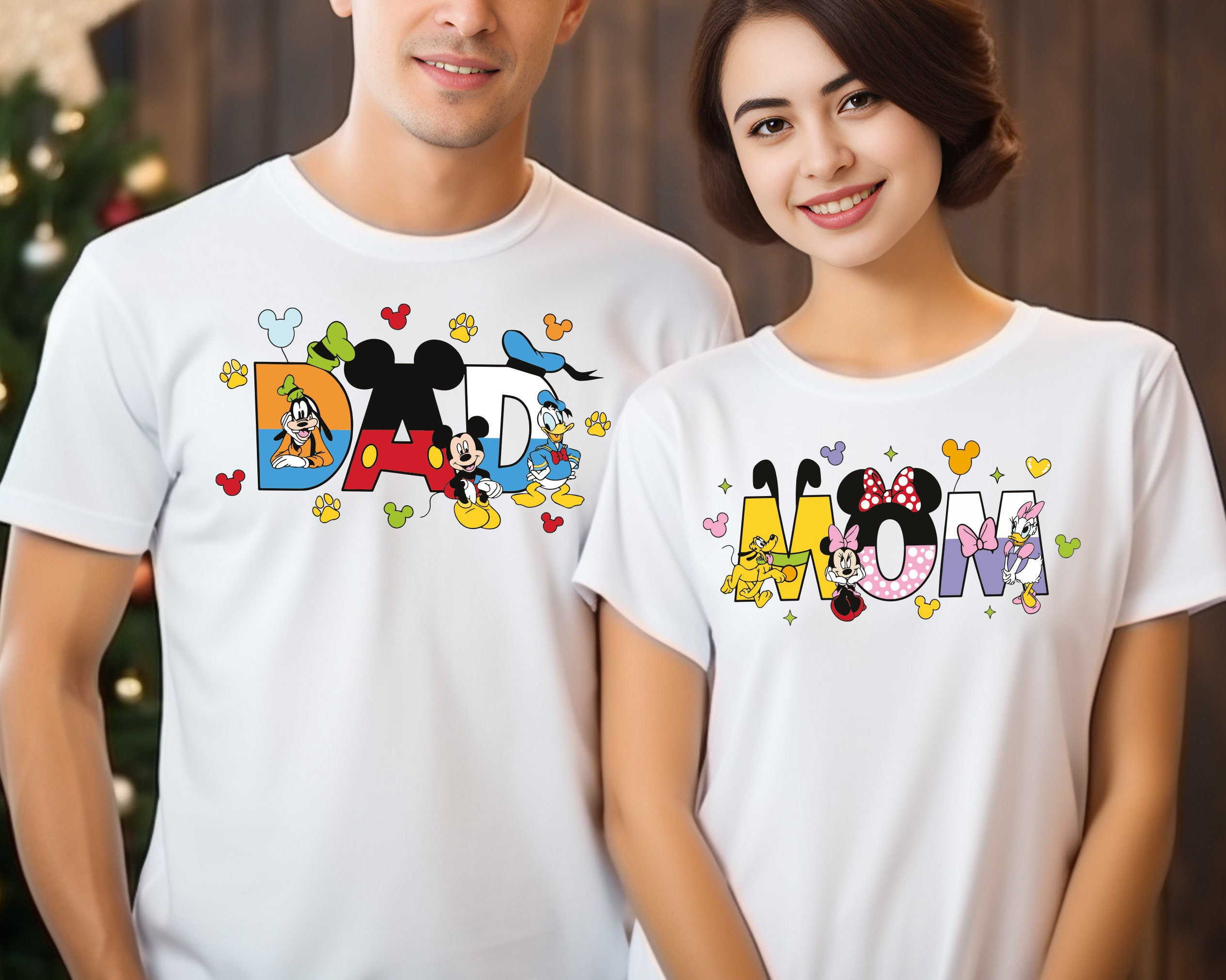 Discover ディズニー ファミリートリップ メンズ レディース ファミリーTシャツ ミッキー ミニー ディズニー社100周年 Disney Family Trip 2024