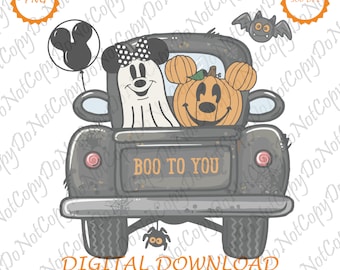 School Boo Bus Png / Happy Halloween Png / Autista di autobus Png / Ritorno a scuola Png / Autista di scuolabus di Halloween / Design a sublimazione